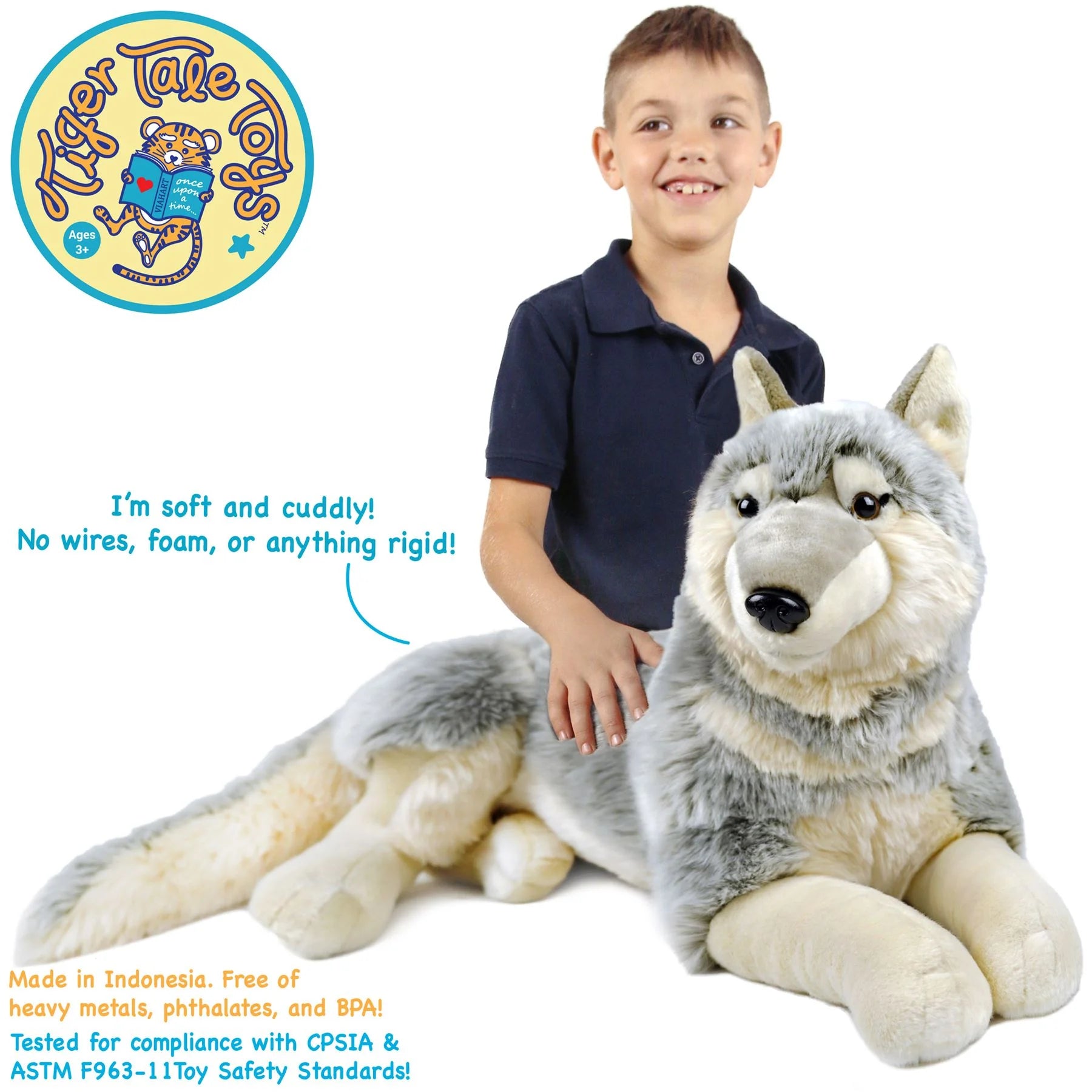 27 Inch Stuffed Animal Plush Dog E141
