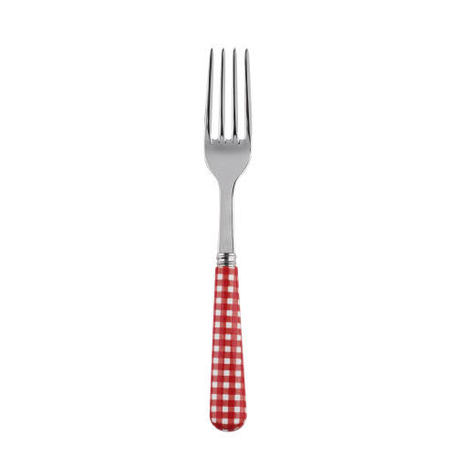 Set of 4 Red Salad Fork T510