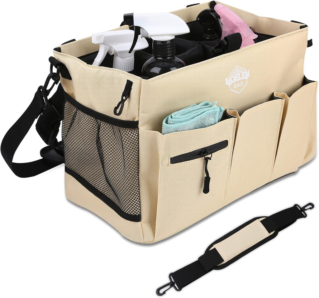 Large Wearable Cleaning Caddy Bags with Handle and Straps P3817