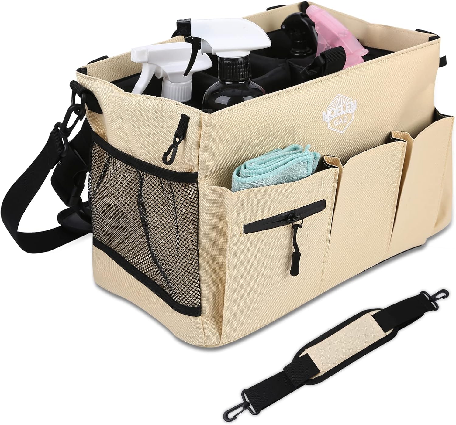 Large Wearable Cleaning Caddy Bags with Handle and Straps P3817