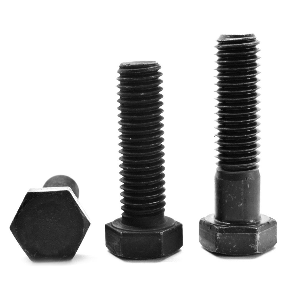 7/8x22-9 x 7x22 Coarse Thread Grade 5 Hex Cap Screw Medium Carbon Steel Black Oxide S873