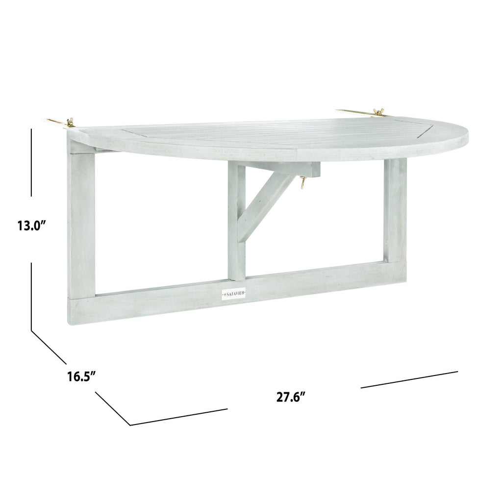 Natural Balcony Hanging Half Table J3706
