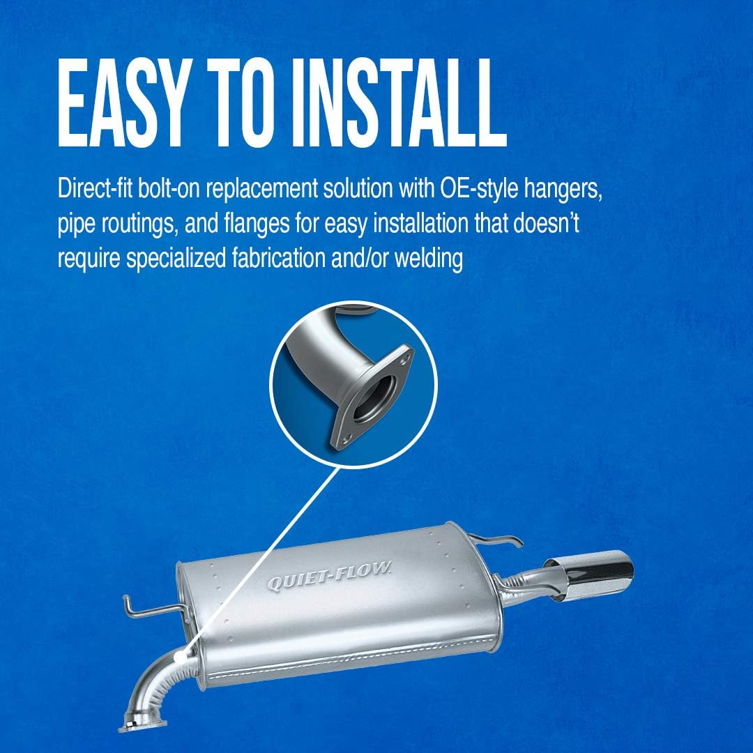Quiet-Flow Exhaust Muffler Assembly X639006