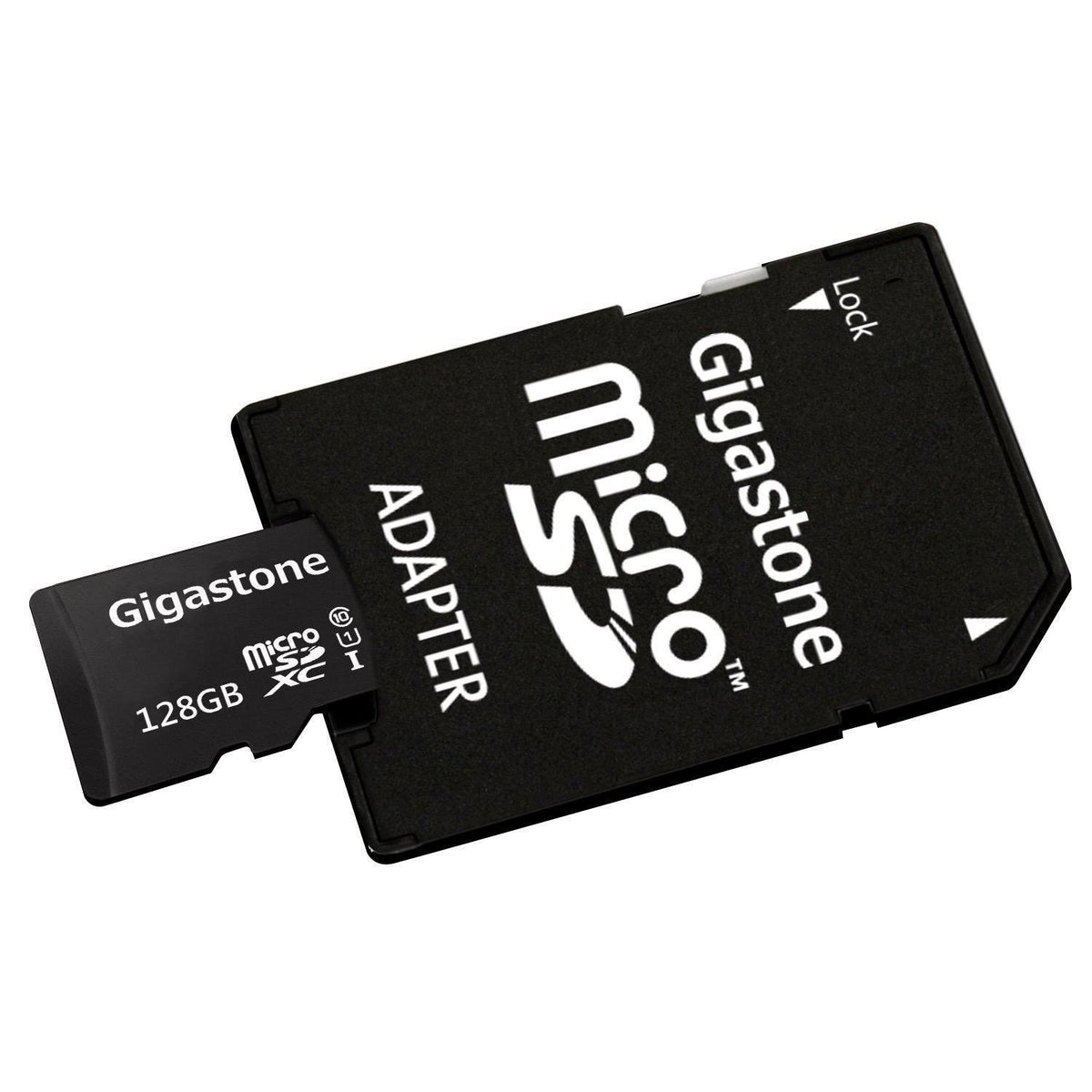 128GB microSDHC Card with SD Adapter V84021