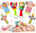 6 Pcs Baby Soft Rattle and Socks Toys Set C2929