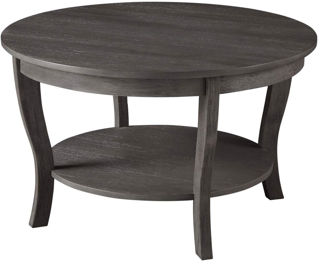 Black Round Coffee Table T67792