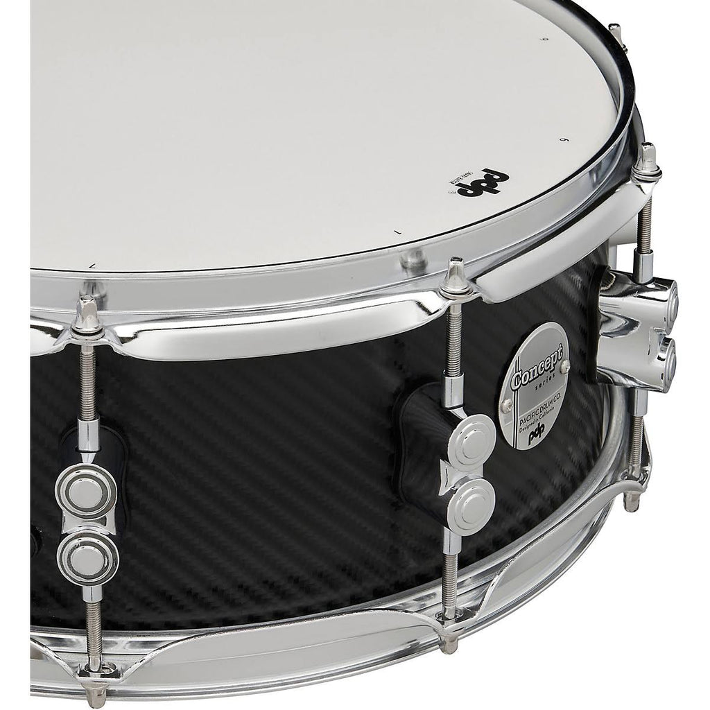 Carbon Fiber Maple Snare Drum with Chrome Hardware 14 x 5.5 in. E466520