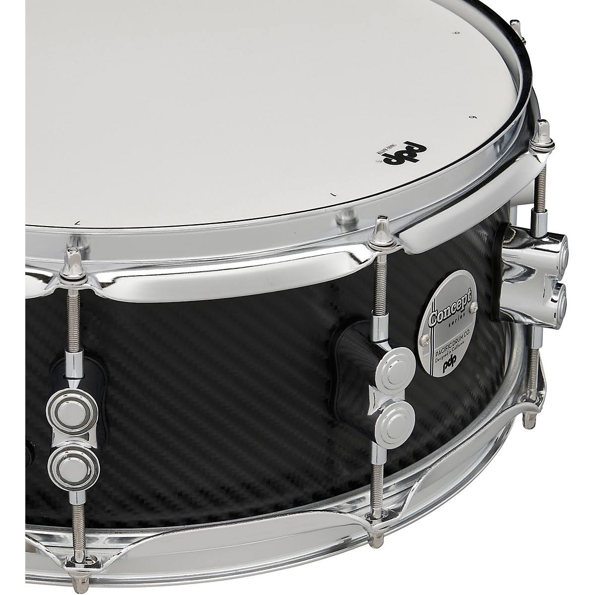 Carbon Fiber Maple Snare Drum with Chrome Hardware 14 x 5.5 in. E466520