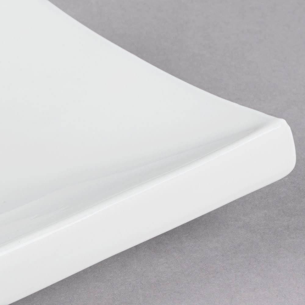 Porcelain Rectangular Thick Platter 11-1/2in. x 5-1/4in. P90758