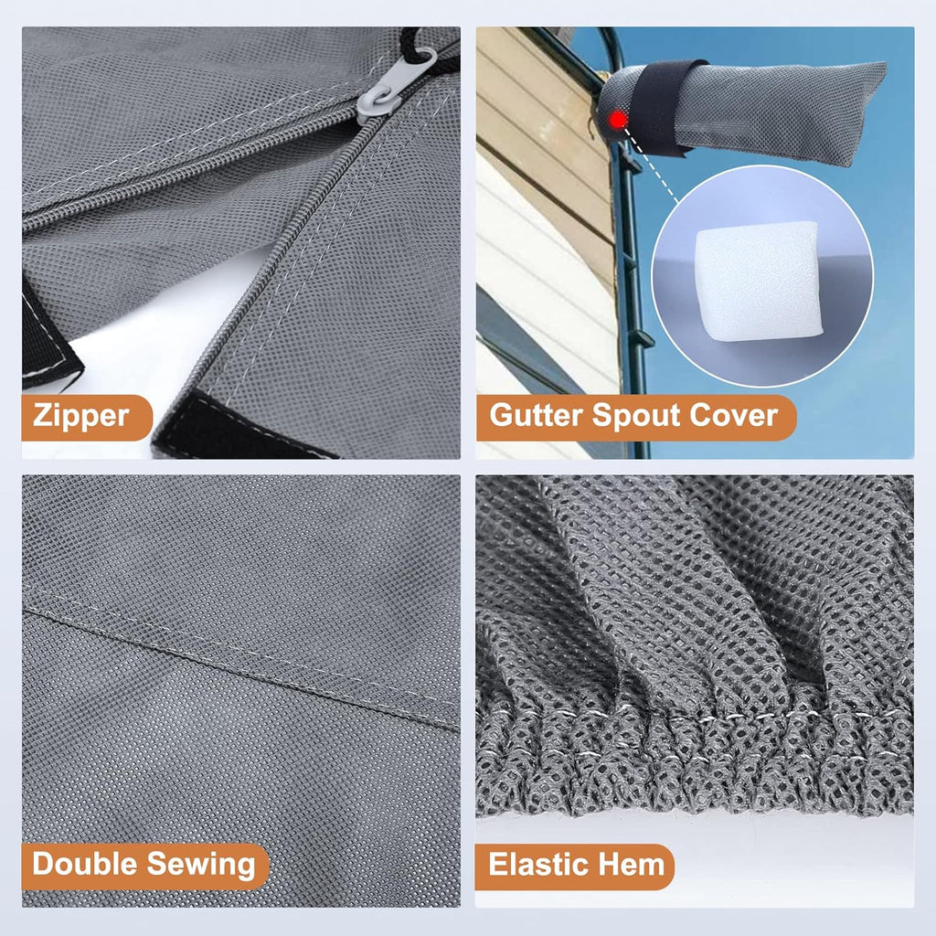 RV Cover for 26’-29’ Motorhome, Anti-UV Rip-Stop G2096