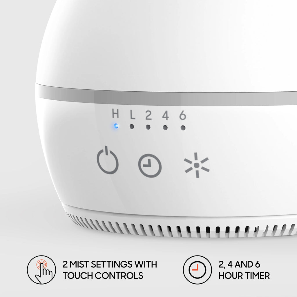 White Ultrasonic Humidifier M783521