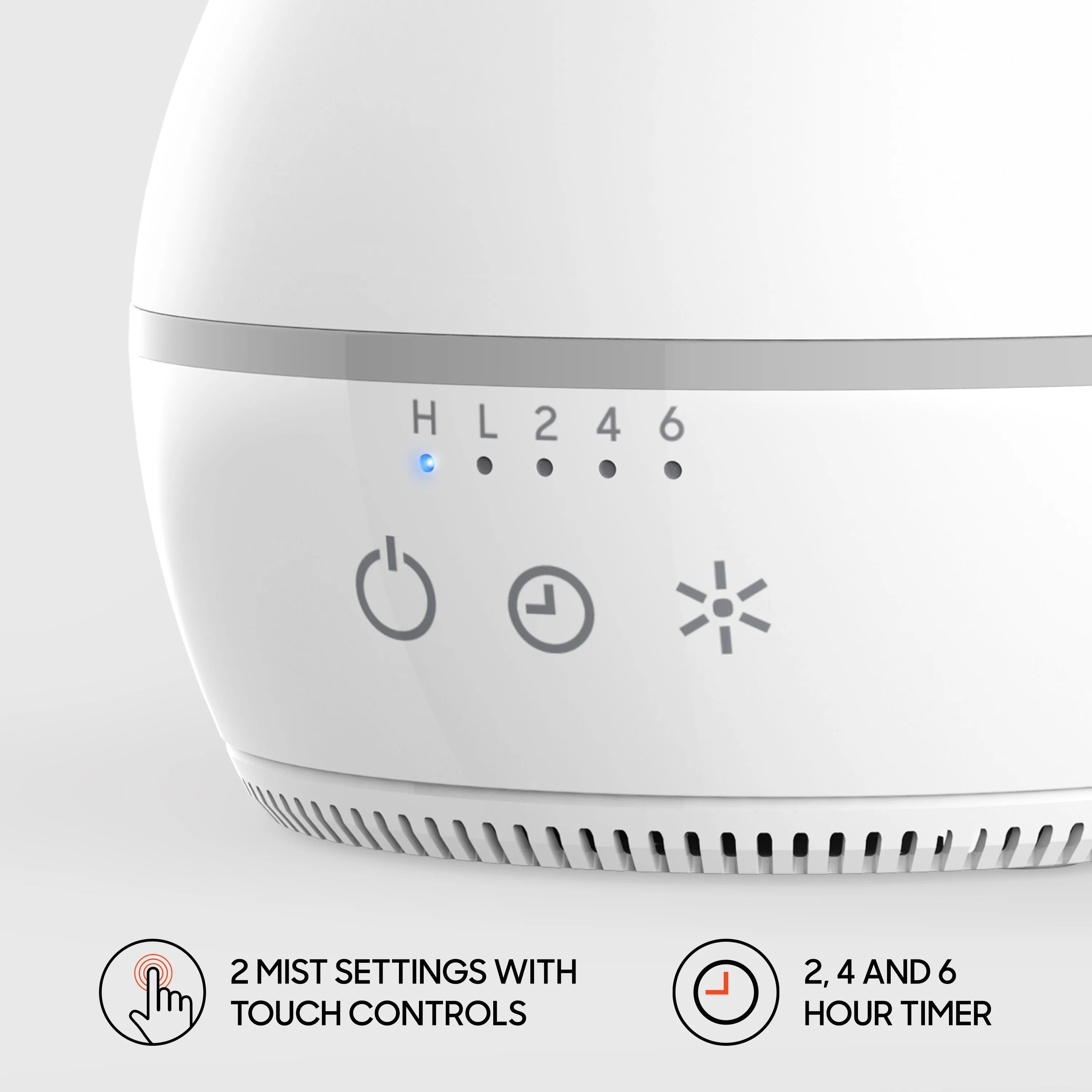 White Ultrasonic Humidifier M783521