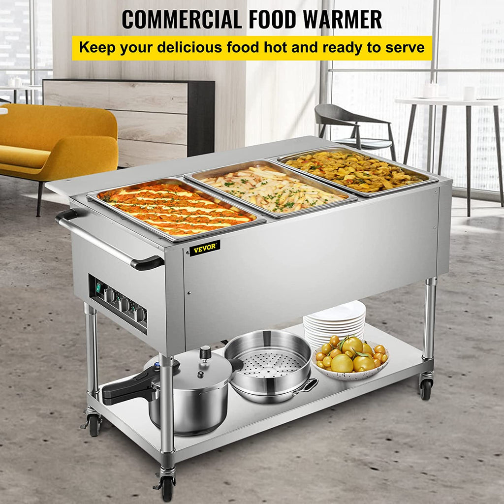 2-Pot Commercial Electric Food Warmer R24951