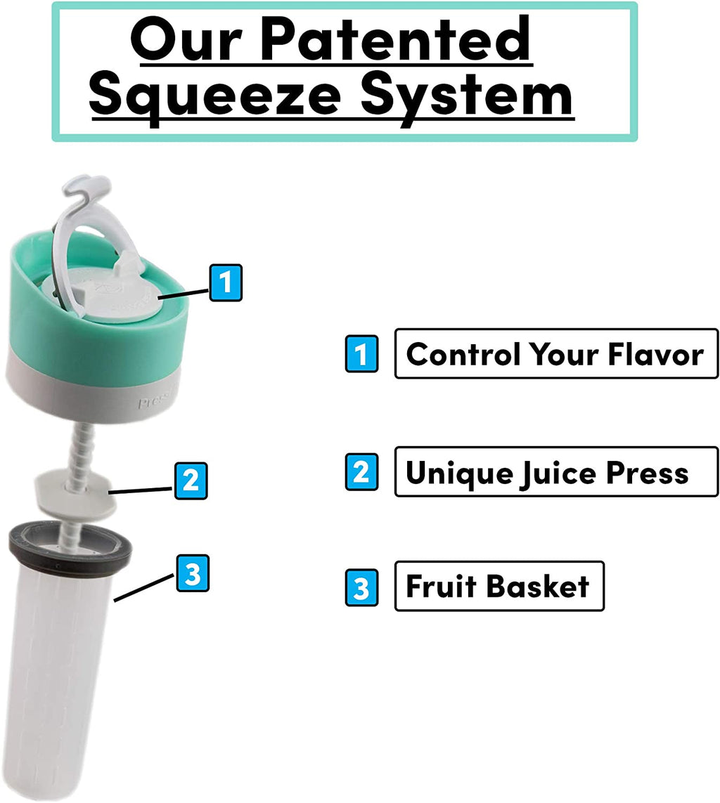 24 OZ Fruit Infused Water Bottle Infuser V33073