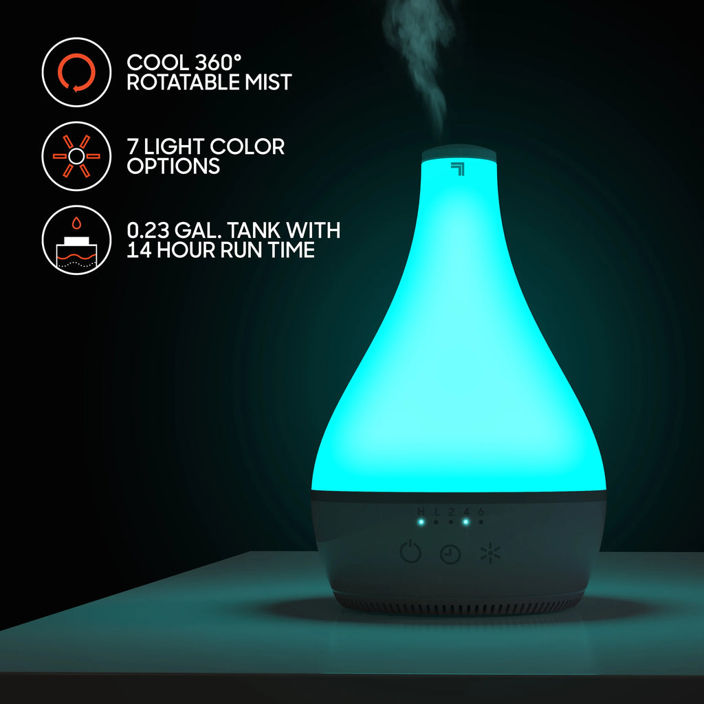 White Ultrasonic Humidifier M783521