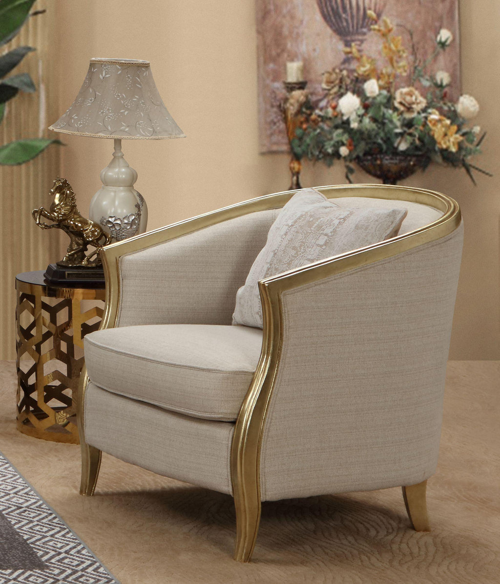 Beige 3Pcs Sofa Set X9029
