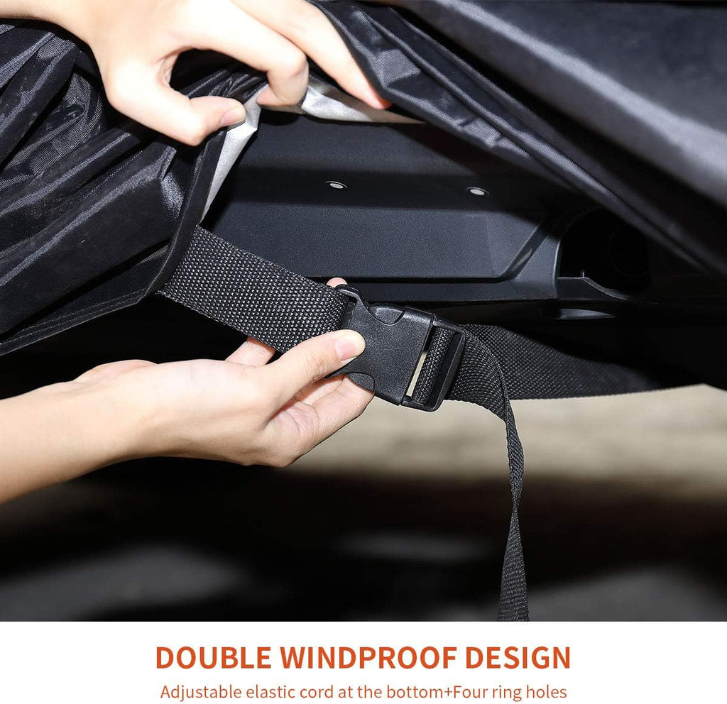 Waterproof UTV Covers Pack of 2 with Reflective Strip I154