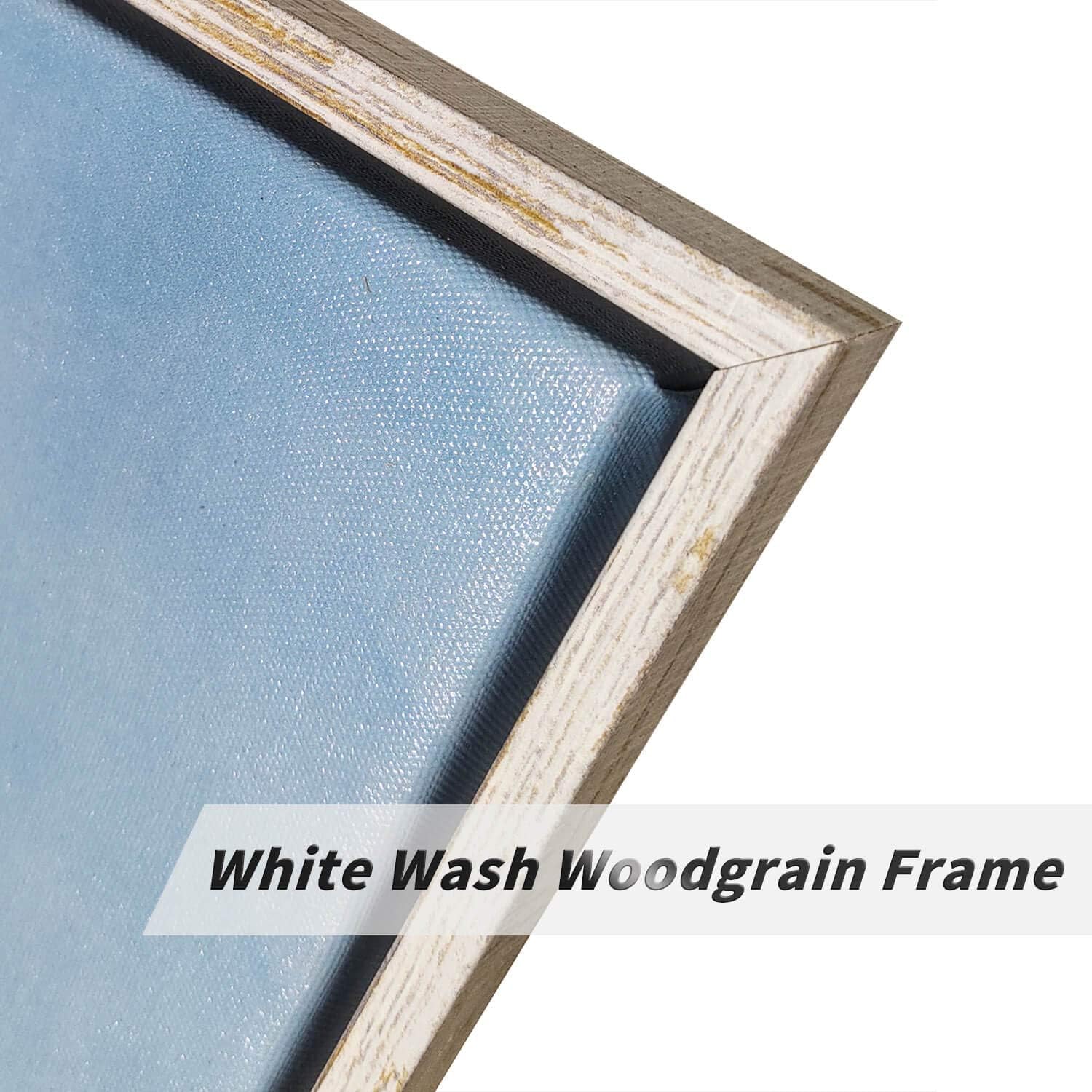 36” x 24” Framed Canvas Painting Wall Art R11035
