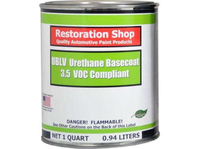 Charcoal Gray 1 Quart Low VOC Urethane Basecoat Car Paint S262