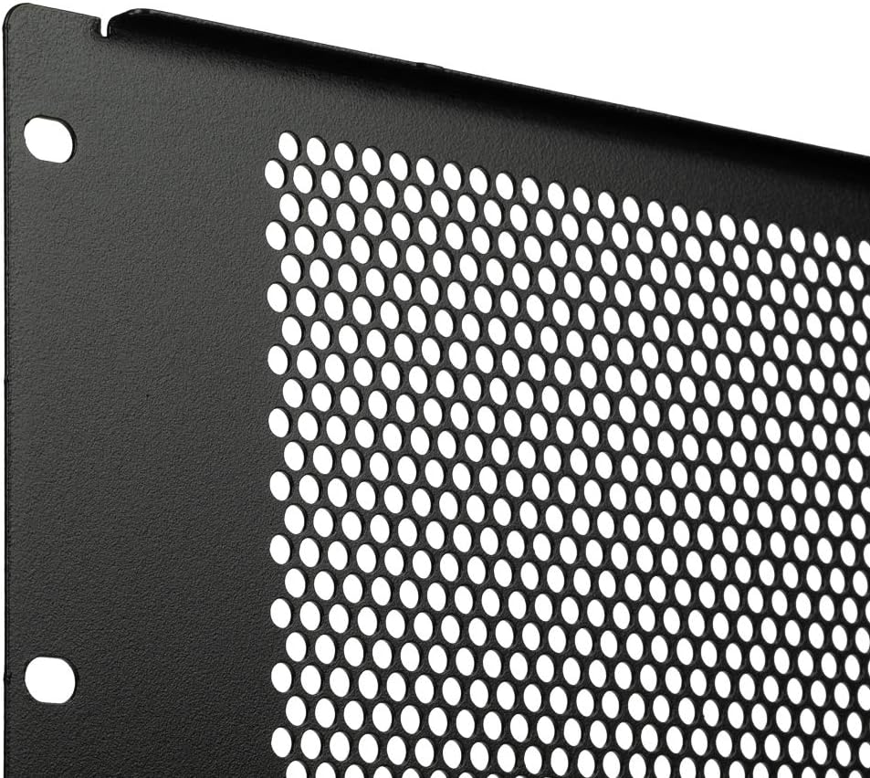 7U Perforated Steel Blanking Panel Pack of 2 Y896639