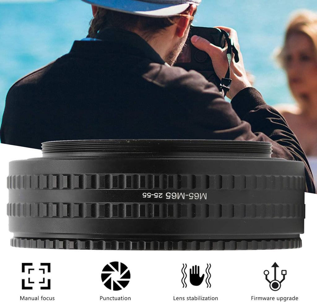M65M65 2555mm Adjustable Focusing Helicoid Adapter K61210