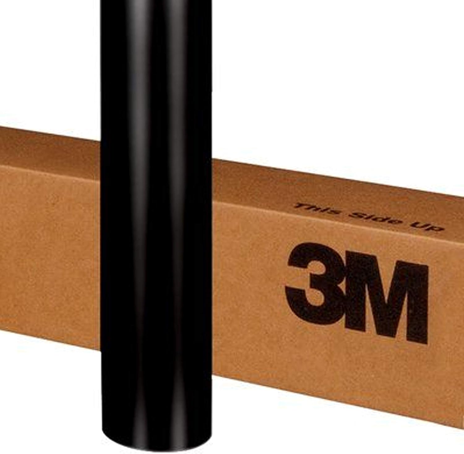 Satin Black 5ft x 6ft Car Wrap Vinyl Film Pack of 2 T736199