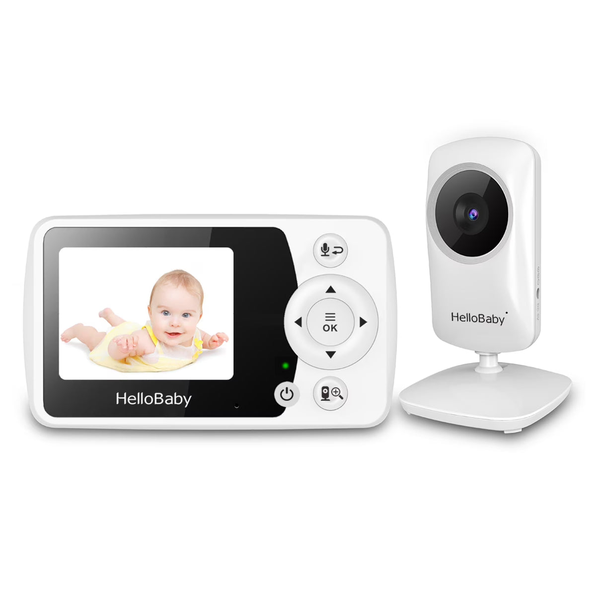 Baby Monitor with Camera and Audio, 2.4" LCD D2950