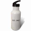 21 oz Black Sports Water Bottle H1315
