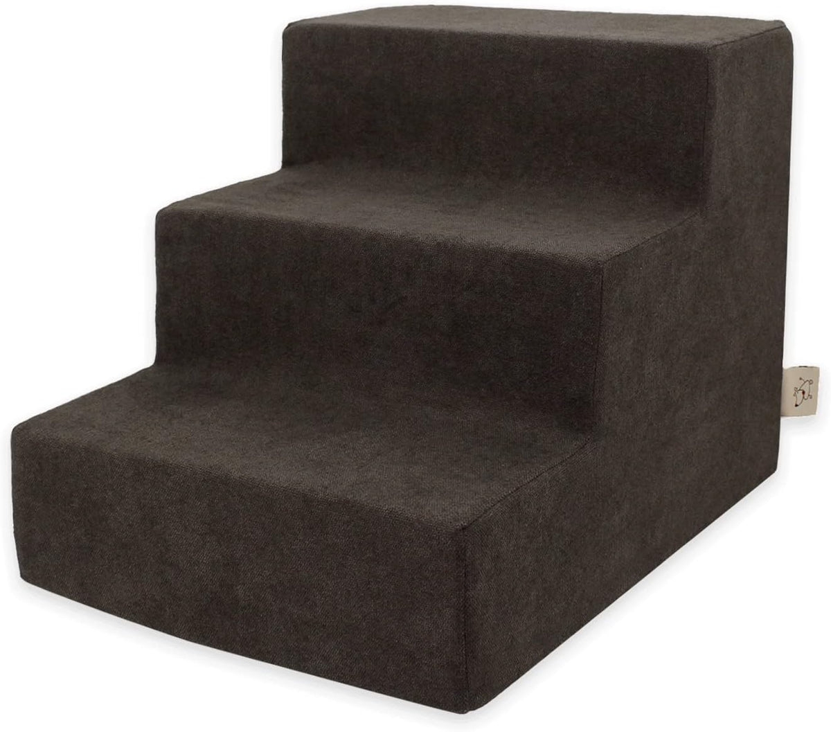 Gray 3-Step Pet Steps and Stairs with Foam, Pack of 2 P283153
