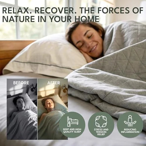 10% Silver & 90% Organic Cotton Grounding Sheet J251
