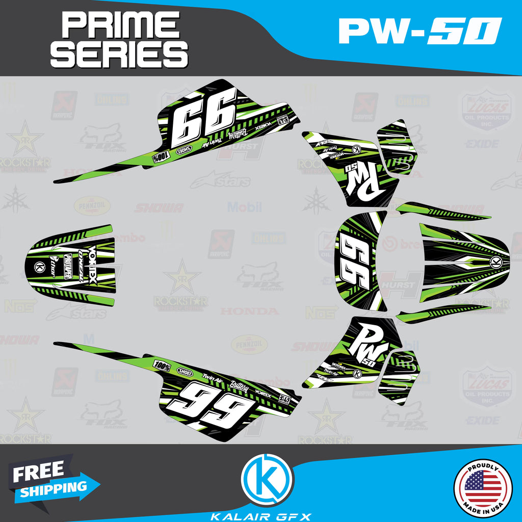 GFX Graphics Kit for Yamaha PW50 H580