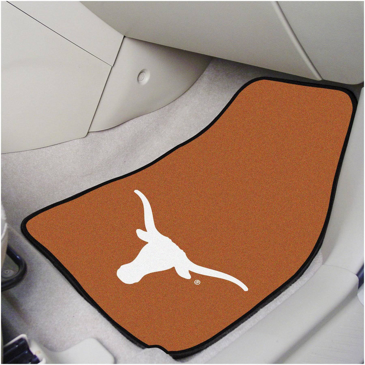 2-pc Set of Front Carpet Car Mats, Universal Size Y18220