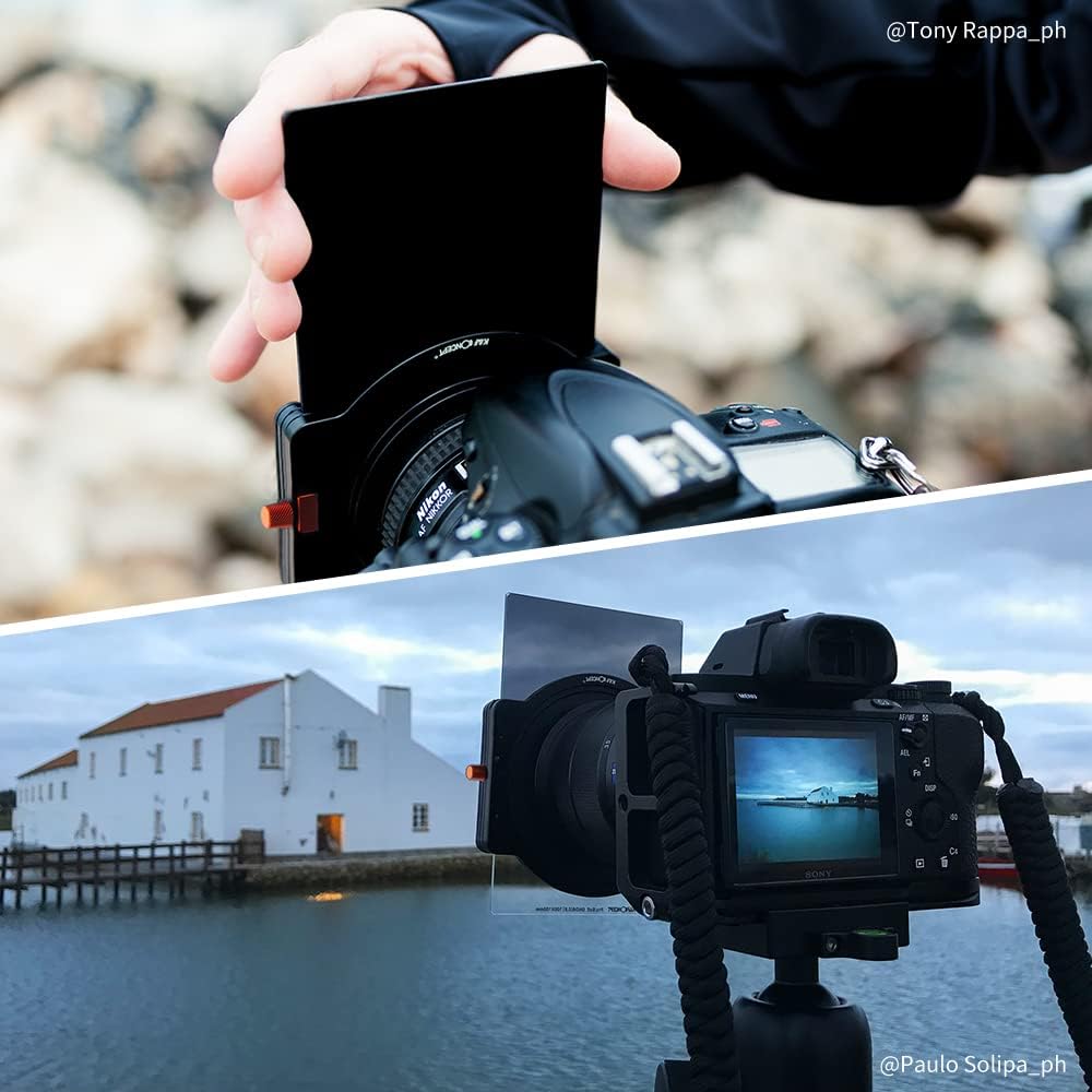 100mm Square ND1000 Filter Kit with Metal Filter Holder and 8 Adapter Rings R992