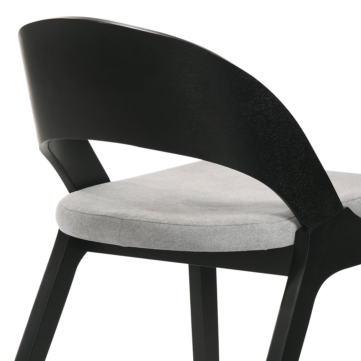 Fabric & Wood Accent Chairs, Set of 2 C6547