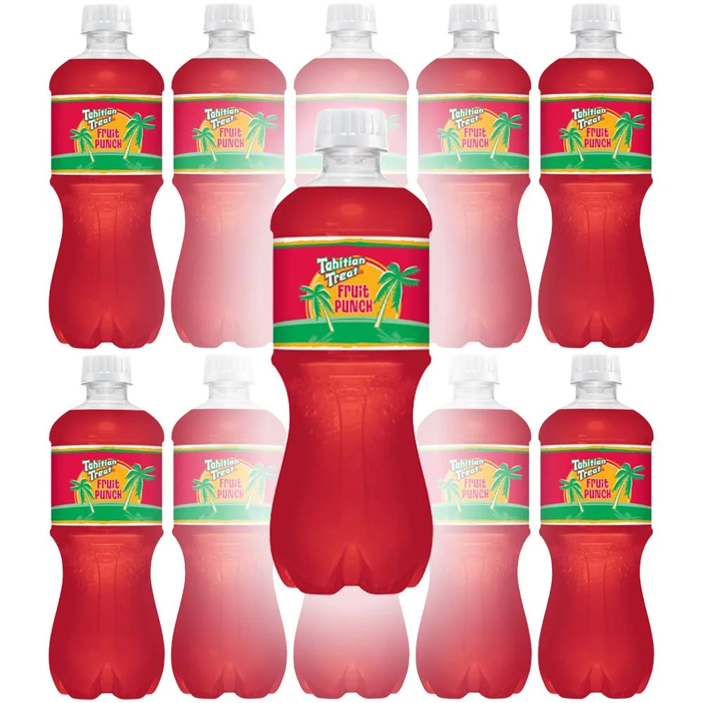 Tahitian Treat Fruit Punch Soda 20oz Bottles, Quantity of 24 X3246