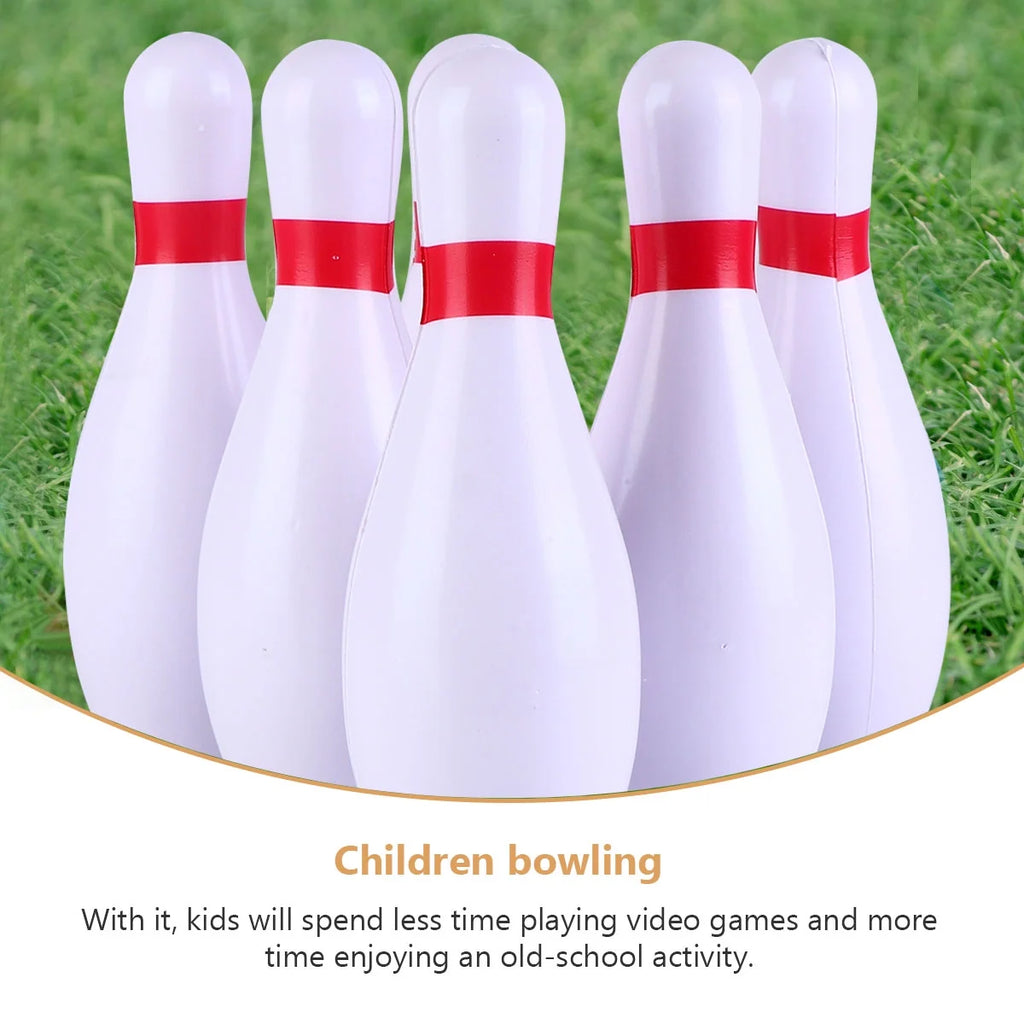 Colorful Bowling Ball Kit Indoor Outdoor Sports Toy S794