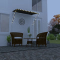 Retractable Awning 98.4"x59.1" Anthracite O434762