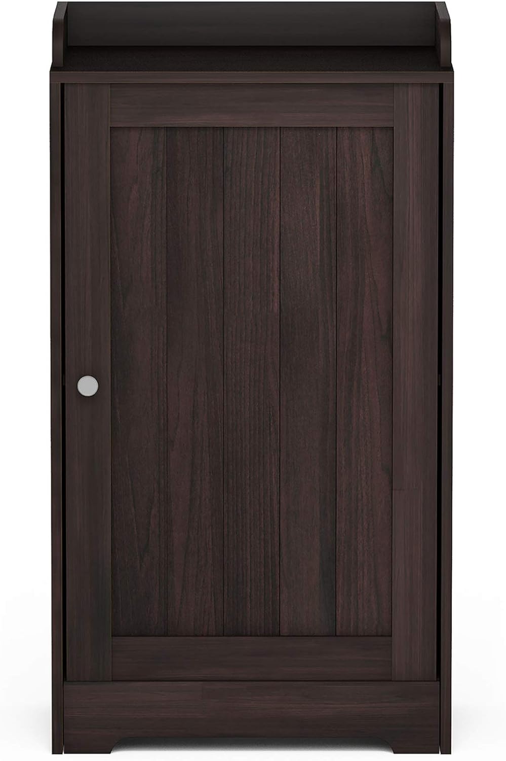 Espresso Louver Door Cabinet X7637