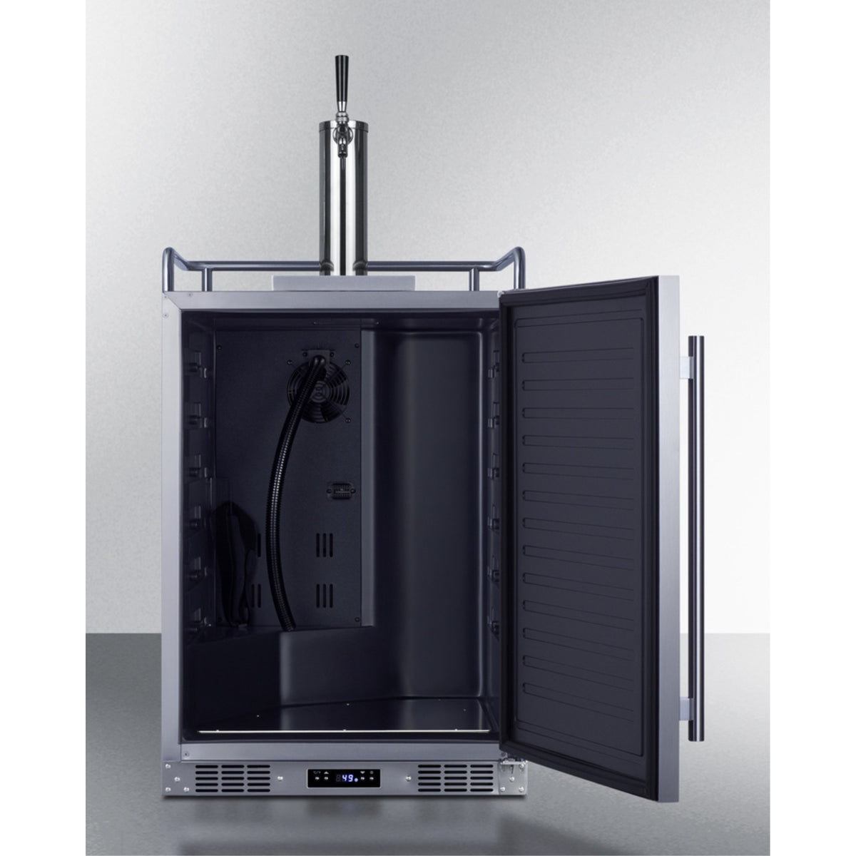 24 in. Built-In Outdoor Beer Kegerator D881750