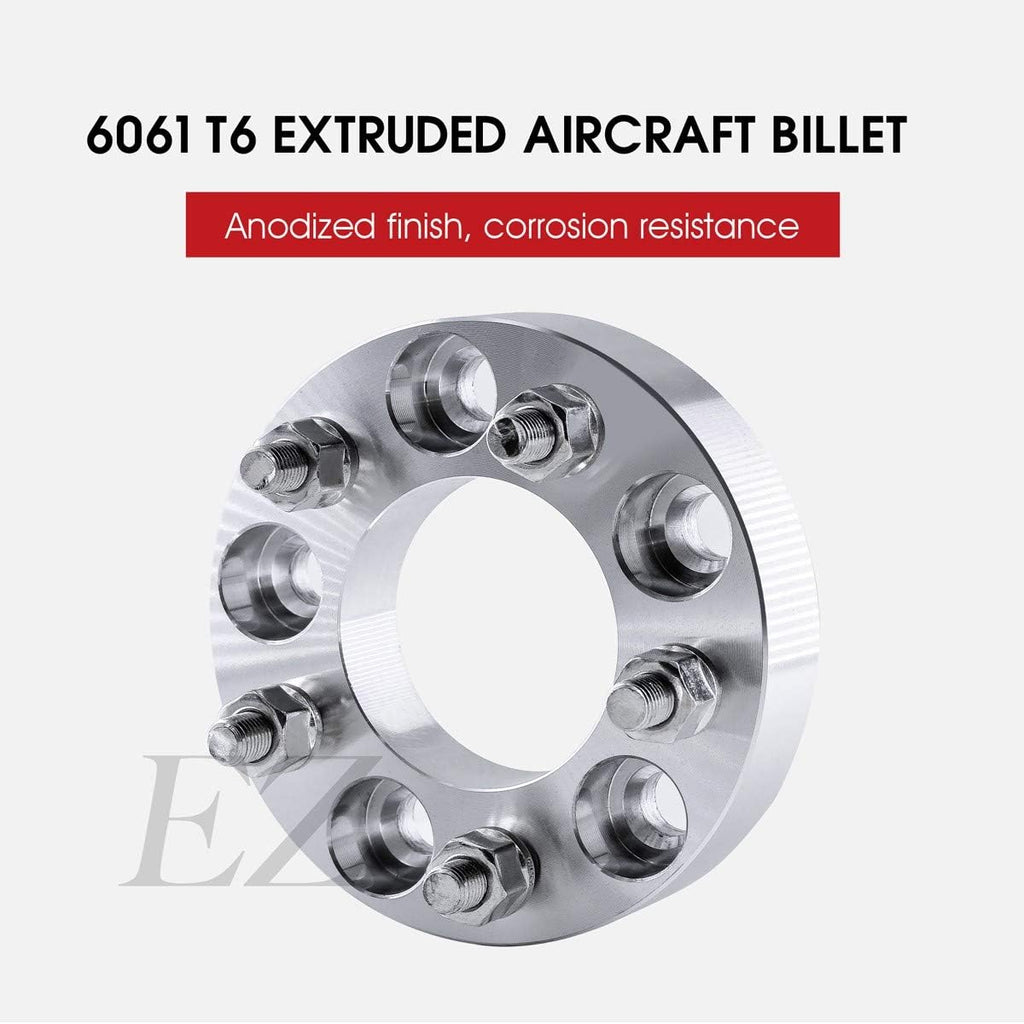 4 Wheel Adapters 5 Lug 4.5 Inch to 5 Lug 4.5 Inch 1.5 Inch Thick M168