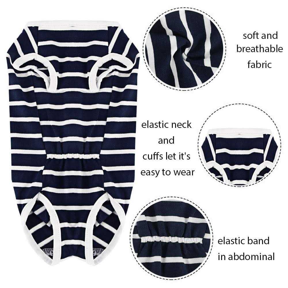 Dog Diapers Sanitary Panties Pet Recovery Suit D45072