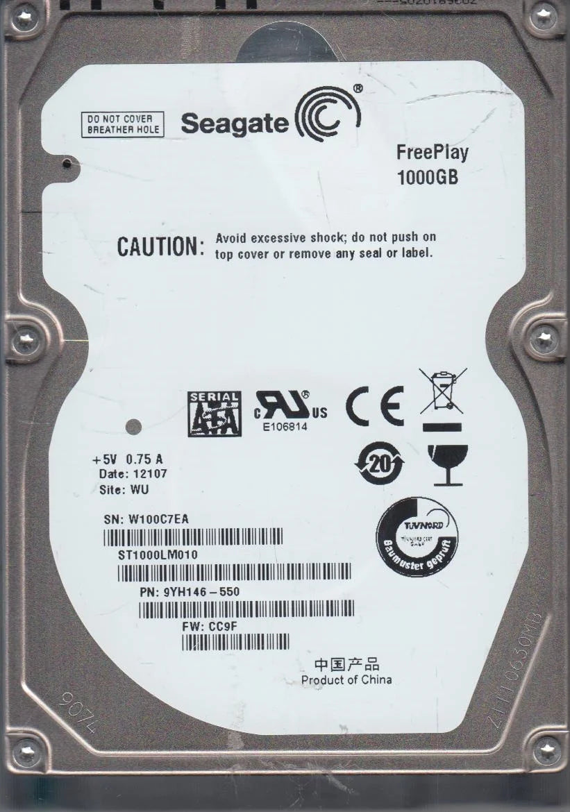 1TB SATA 2.5 Hard Drive Q723979