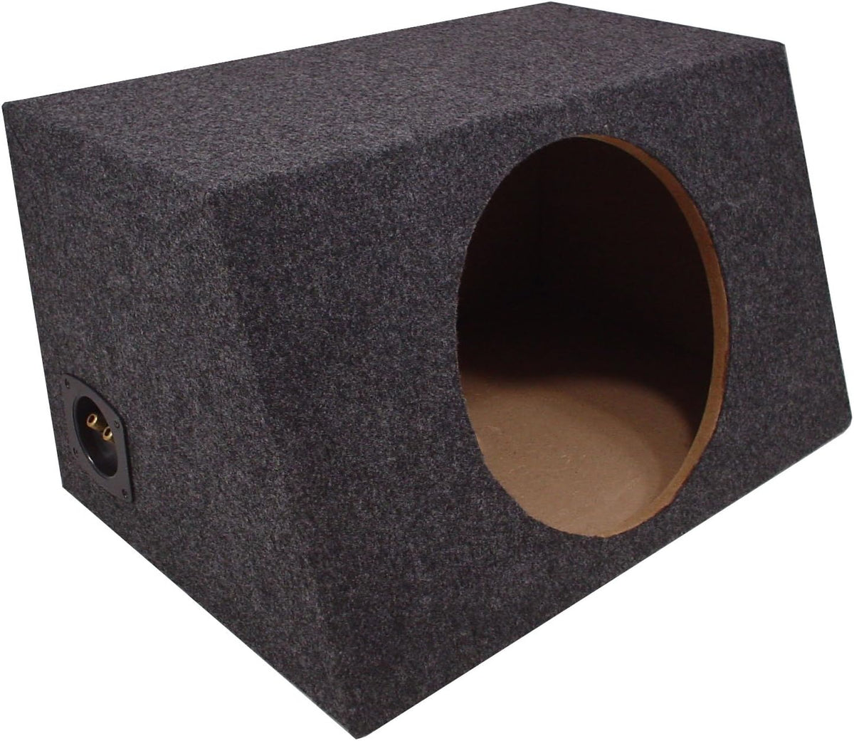 1 x 15-Inch Deep Angle Round Sub Box C158