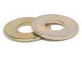 7/16x22 Grade 8 Flat Washer Yellow Zinc Plated Pk 2400 S768705