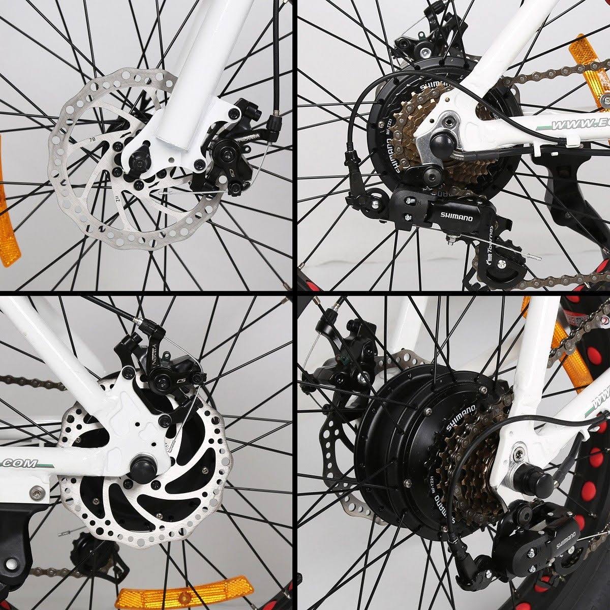 500W Folding Fat Tire Electric Bike W7014