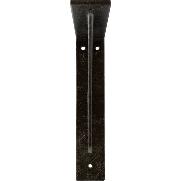 Antiqued Warm Silver Steel Bracket H386073
