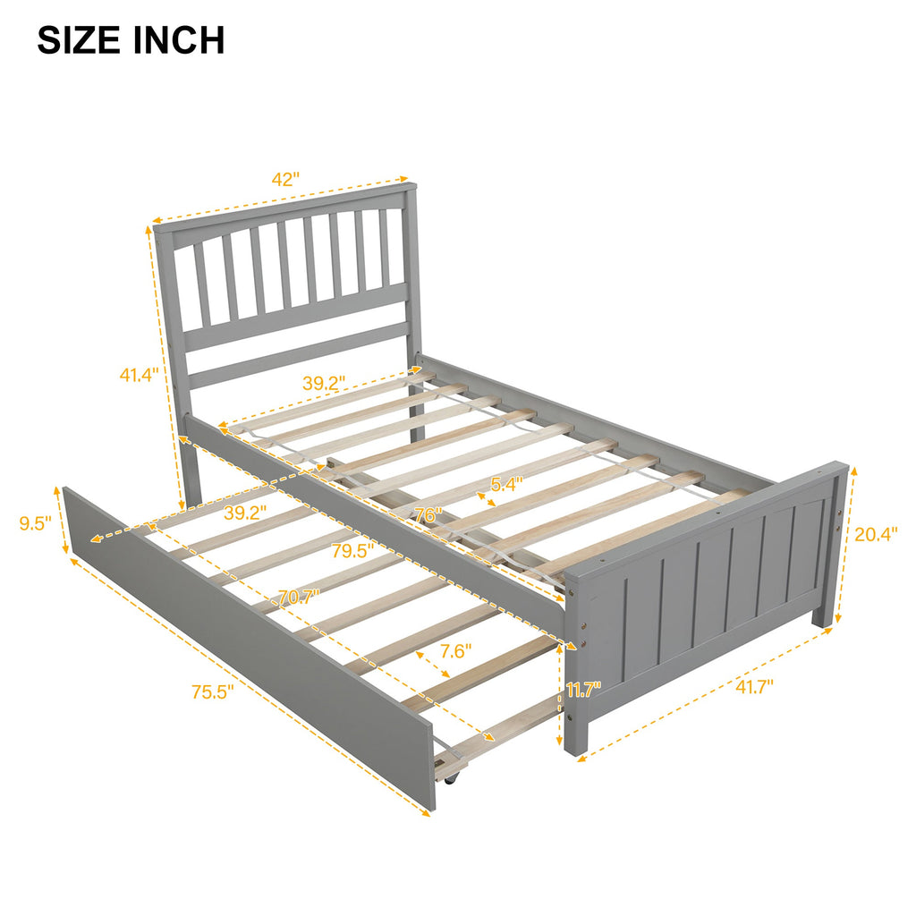Twin Trundle Bed H171543