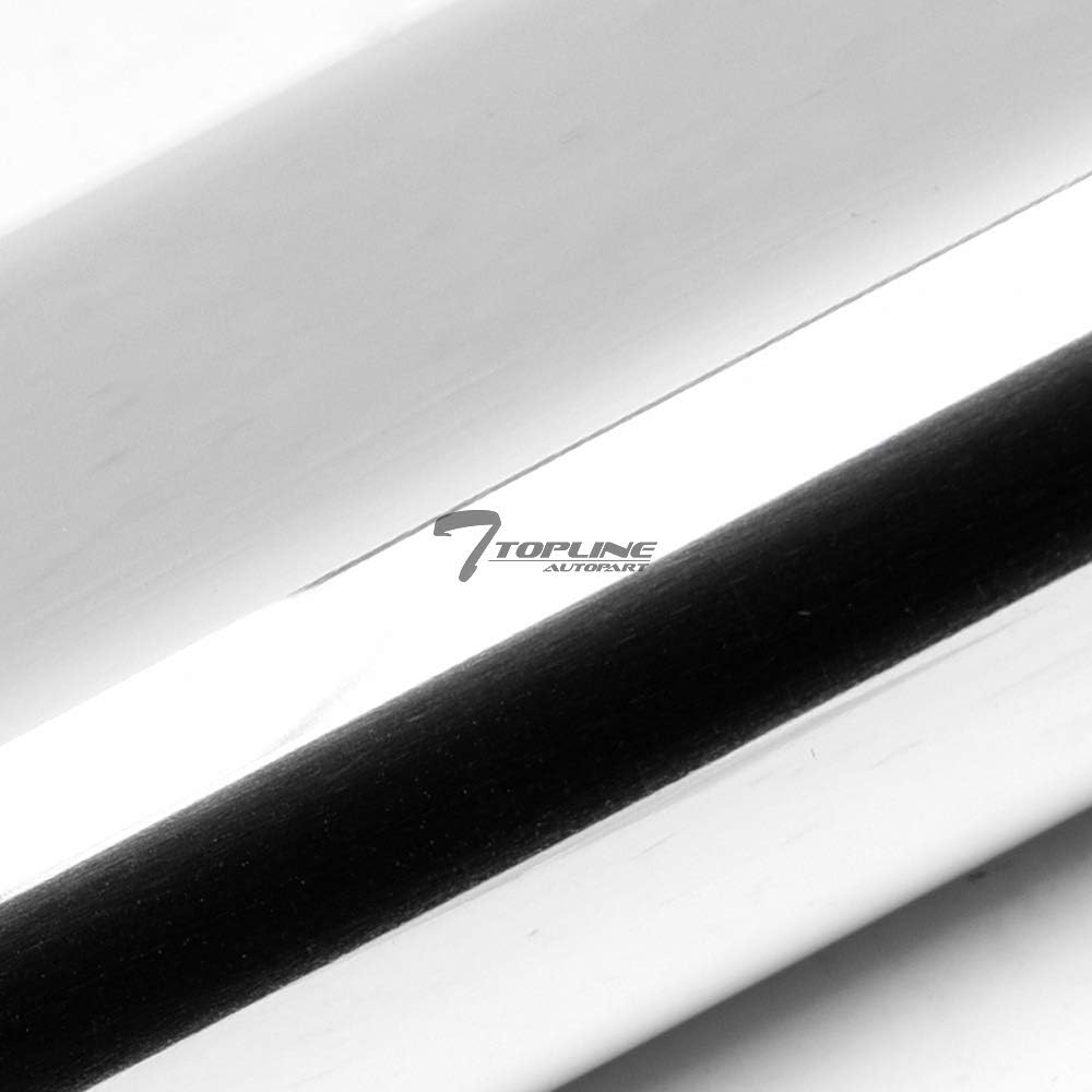 4" Oval Polished Stainless Steel Side Step Nerf Bars Running Boards Y565