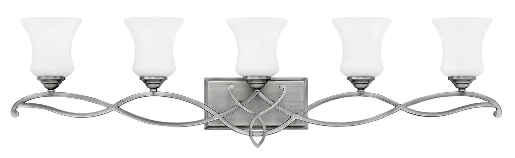 Antique Nickel 5 Light Bath T76431