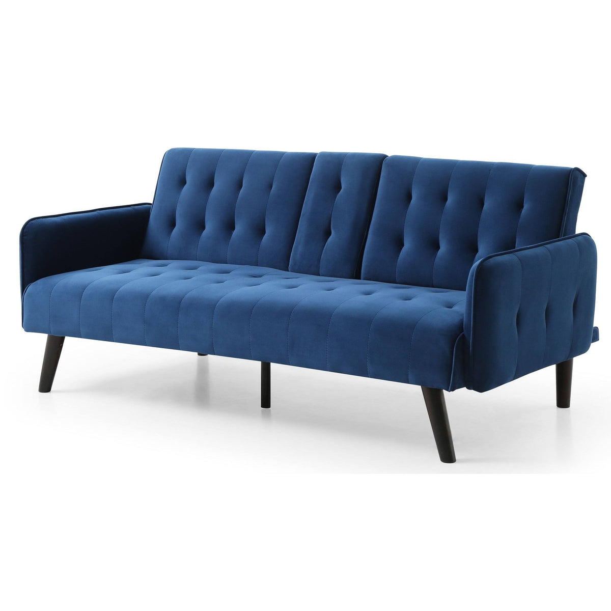 Navy Blue Velvet Sofa Bed X437320